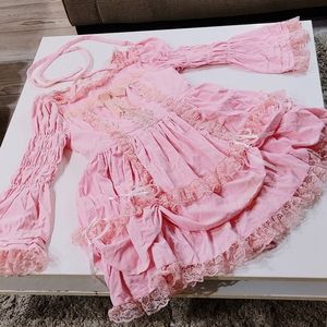 SOLD 🚫 Pink Velvet Sweet Lolita Dress